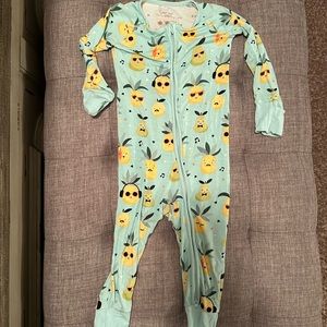 Pineapple Jamz Little Sleepies Zippy 12-18 Months